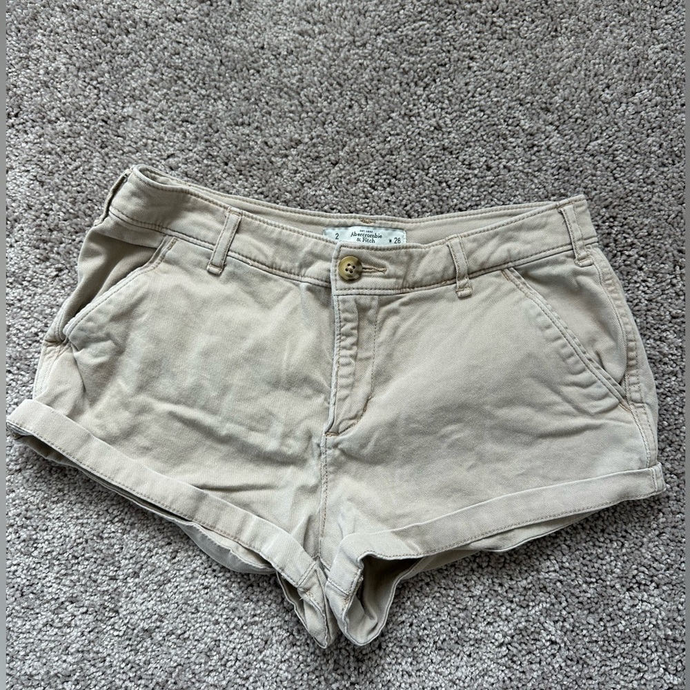 Abercrombie & Fitch Light Tan Pants